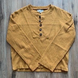 Texture & Thread Madewell Button Up Long Sleeve S